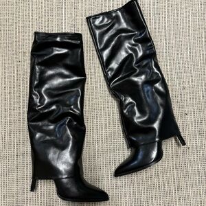 Black Tall Boots
